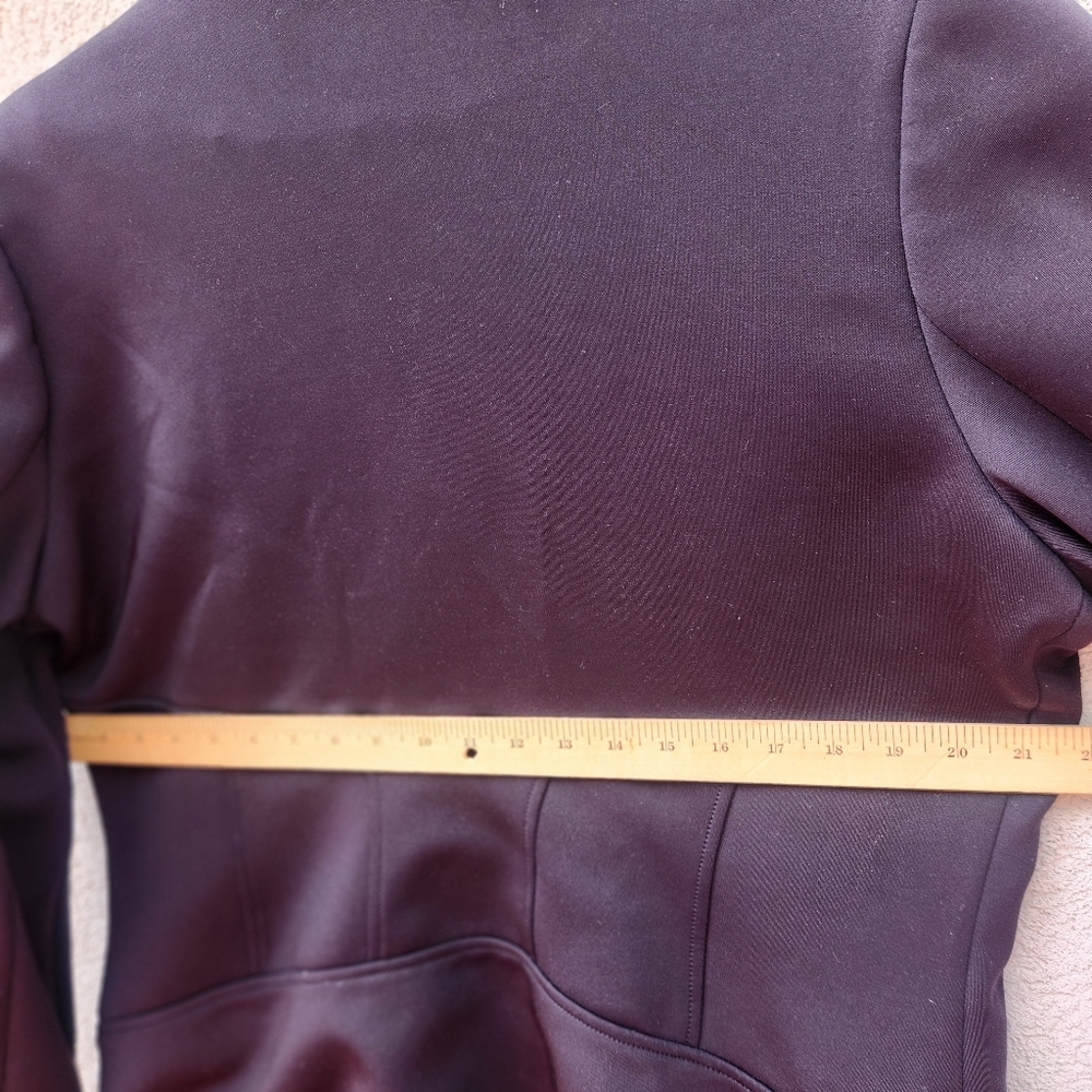 GOOD AMERICAN Women's Waisted Stretch Blazer Size 5 Extra Large Black - Picture 10 of 10
